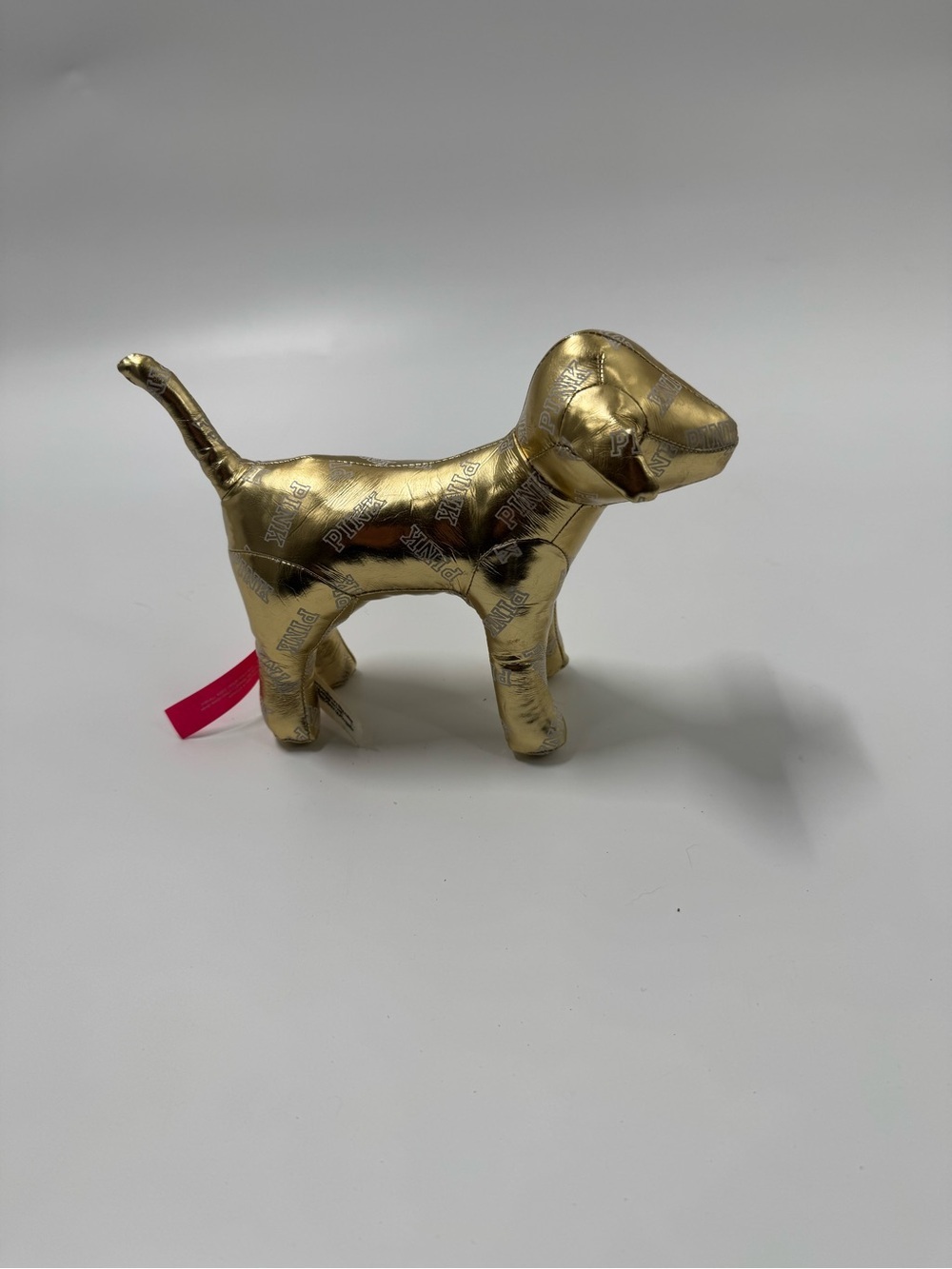 Victoria’s Secret Pink Fashion Show Gold Mini Dog